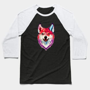 Vintage Wolf Baseball T-Shirt